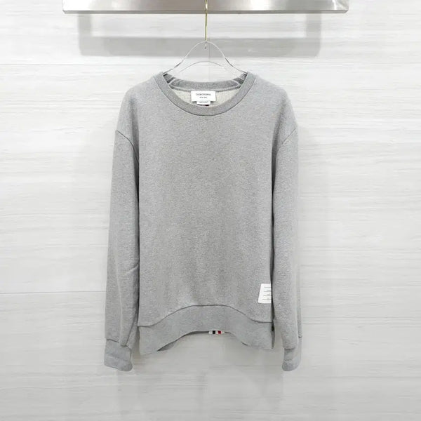 [BUNJANG] Thom Browne Grey Back Tricolor Stripe Sweatshirt Size 3 MJT085A / 3 / 톰브라운 그레이 백 삼선 스트라이프 맨투맨 MJT085A