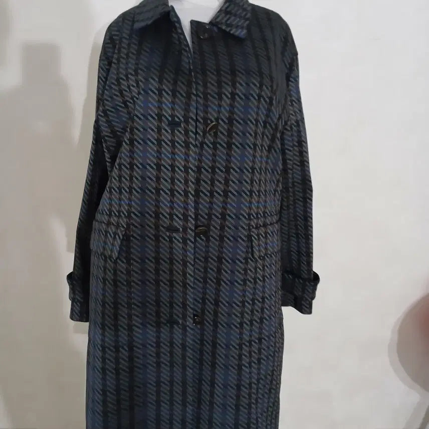 [BUNJANG] Daks Pattern Long Jacket / 닥스 패턴 롱 자켓 77