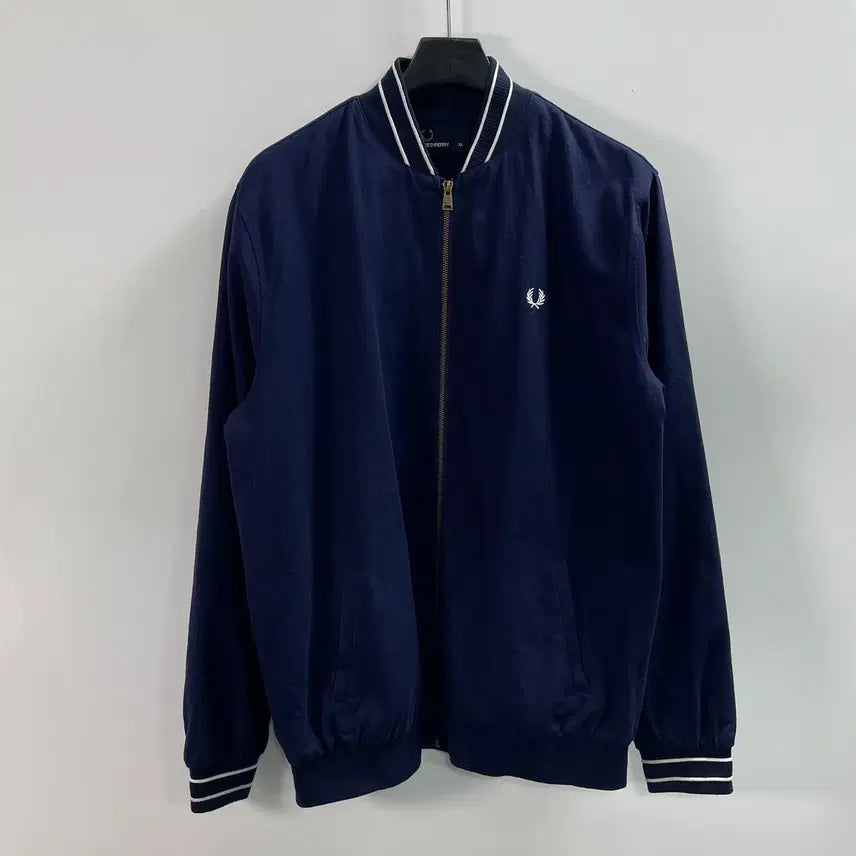 [BUNJANG] Fred Perry Navy Blouson Jacket / 프레디페리 네이비 블루종 자켓 (on.1884)