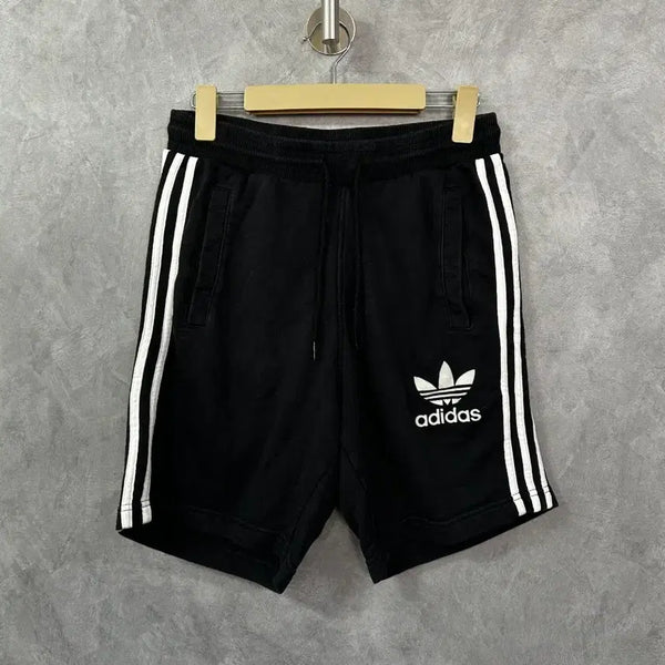 [BUNJANG] Adidas 3-Stripes Training Shorts Black L / 아디다스 삼선 트레이닝 반바지 블랙 L 100사이즈
