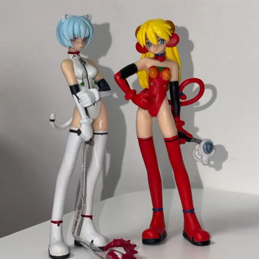 [BUNJANG] Evangelion Asuka & Rei Gurren Lagann Classic Figure / 에반게리온 아스카 레이 그림록 고전 피규어