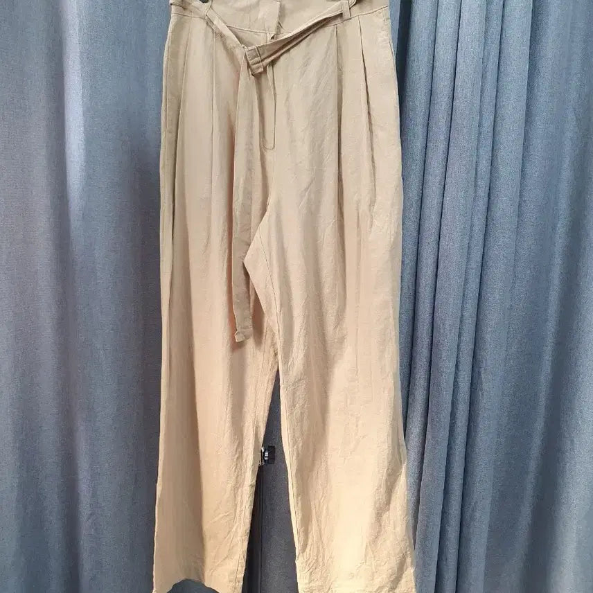 [BUNJANG] SCOVER High-Quality Beige Slacks / S코버 고급 베이지 슬랙스