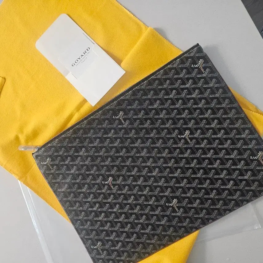 [BUNJANG] Goyard Saint Louis Pouch Black / 고야드 생루이 파우치 블랙 (덤 보테가키링)