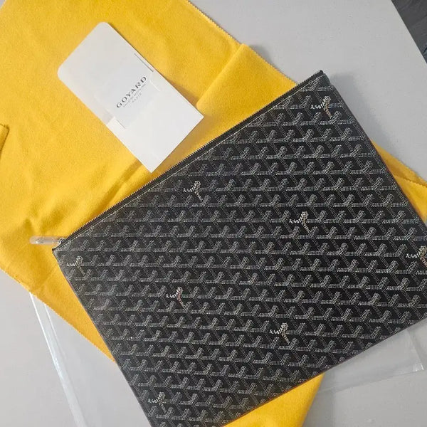 [BUNJANG] Goyard Saint Louis Pouch Black / 고야드 생루이 파우치 블랙 (덤 보테가키링)