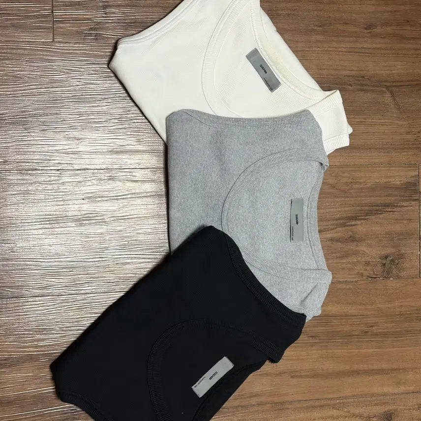 [BUNJANG] Sido Sleeveless Tops Set (3 Sizes) / 시도 나시 3종 묶음 판매합니다. (3사이즈)