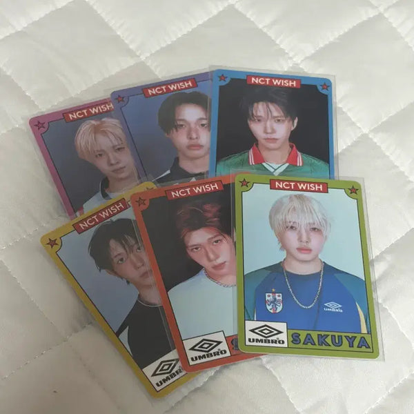 [BUNJANG] NCT WISH Umbro Bundle Set Photocard / 엔시티 위시 엄브로 포카 일괄