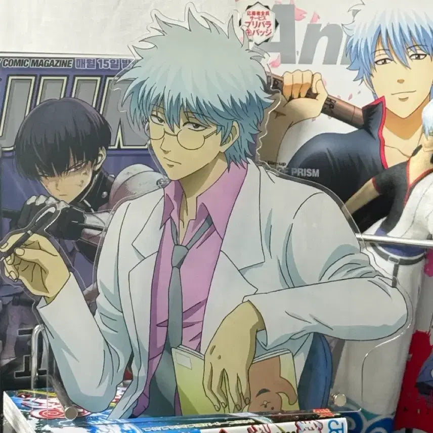 [BUNJANG] Gintama Gintoki Sakata Big Acrylic Panel / 은혼 사카타 긴파치 빅아크릴 패널 사카타 긴토키 빅아크릴