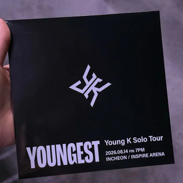 [BUNJANG] Young K Solo Concert First Day Admission Gift Sealed / 영케이 솔콘 첫콘 입장 기프트 미개봉
