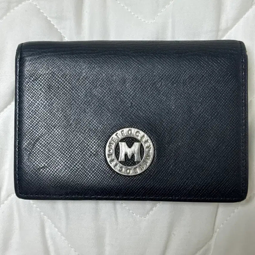 [BUNJANG] Meticca Card Holder Black / 메트로시티 카드지갑 블랙