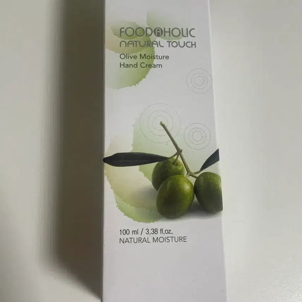 [BUNJANG] Foodaholic Natural Touch Olive Moisture Hand Cream 100ml / 푸드홀릭 내추럴 터치 올리브 모이스처 핸드크림