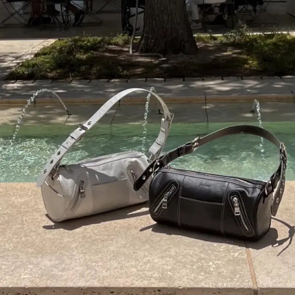 [BUNJANG] Three Times Vegan Leather Bag Brown / 쓰리타임즈 비건레더백 브라운