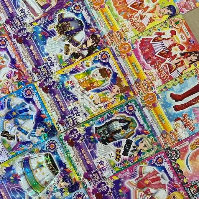 [BUNJANG] Aikatsu! Korean Classic Coordinate Card Sets / 아이엠스타 한판 인기 코디 7종 처분 (트라이스타/솔레이유/스타아니스 등)-판매완료 세트 존재합니다