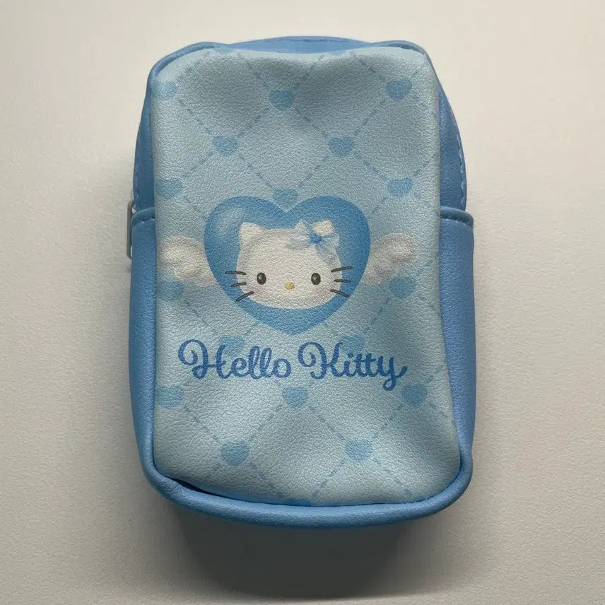 [BUNJANG] Hello Kitty Blue Angel Pouch / 헬로키티 블루엔젤 파우치