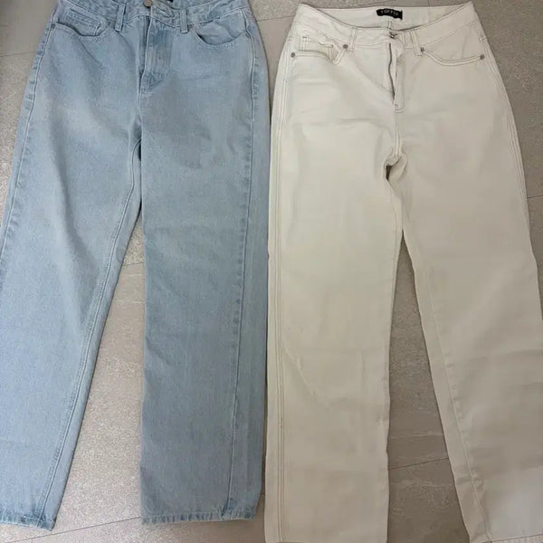 [BUNJANG] TOPI Wide Denim Pants / 토피 와이드 데님 팬츠 (청바지)
