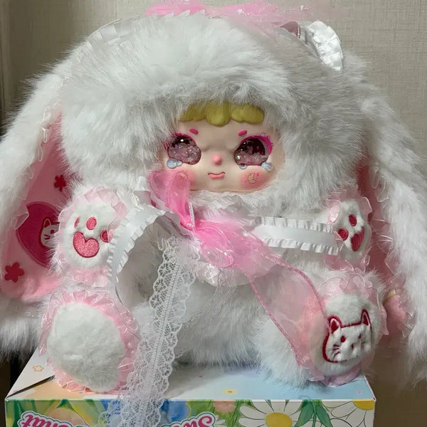 [BUNJANG] Be@rbrick Jellybean "Jijimo" 600% Pink Ribbon / 베이비쓰리 지이모 600%