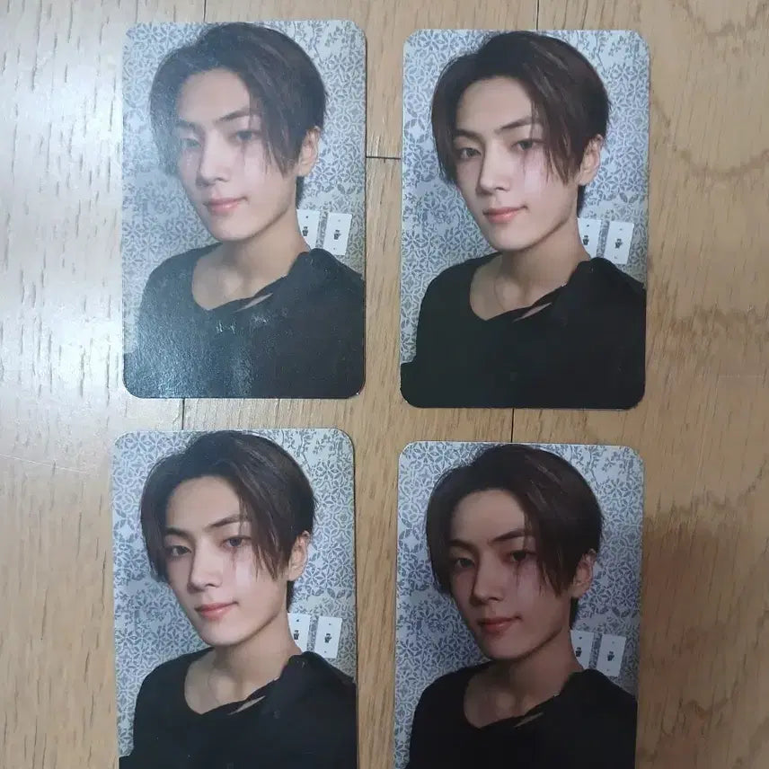 [BUNJANG] Enhypen Jay Photocard Bundle Set / 엔하이픈 제이 포토카드 4장 일괄 양도해요