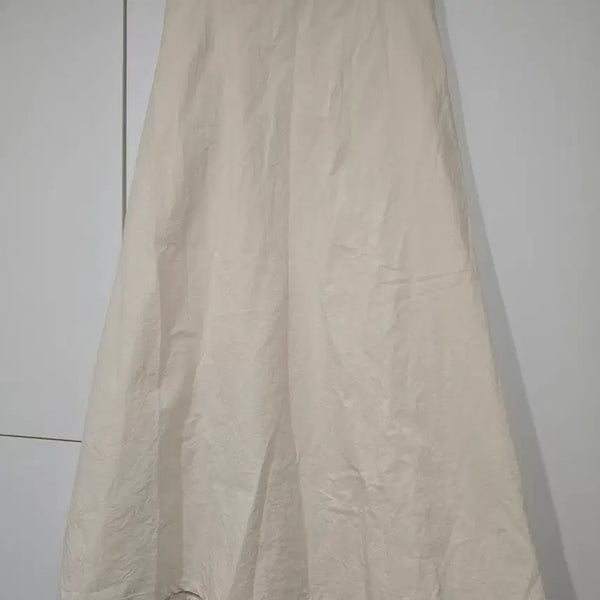 [BUNJANG] Beige Long Skirt / 베이지색 롱 스커트
