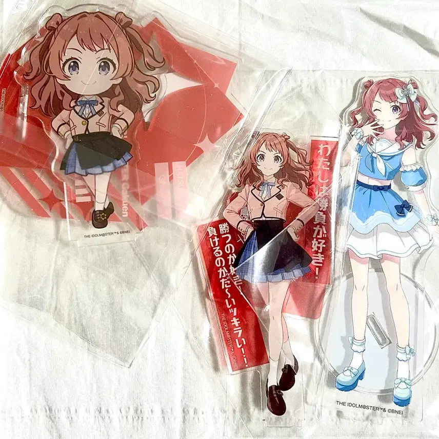[BUNJANG] Gakumasu Academy Idolmaster Hanami Saki Acrylic Stand SD / 일괄 가쿠마스 학원 아이돌 마스터 하나미 사키 아크릴 스탠드 sd 미소녀