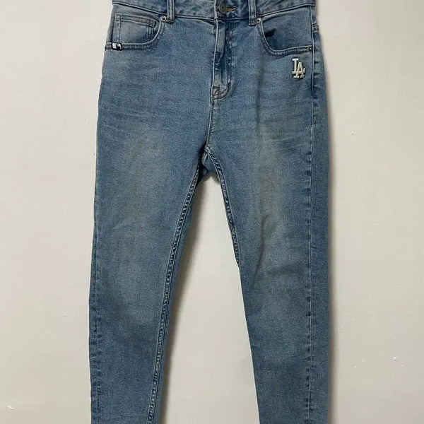 [BUNJANG] MLB LA Dodgers Spandex Denim Jeans / 26 MLB LA다저스 스판 데님 청바지 정품