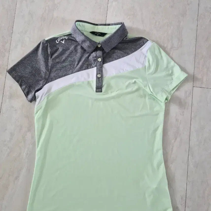 [BUNJANG] Callaway Women's Golf Short Sleeve Polo Shirt Size 90 / 여성 캘러웨이 골프 반팔티 90