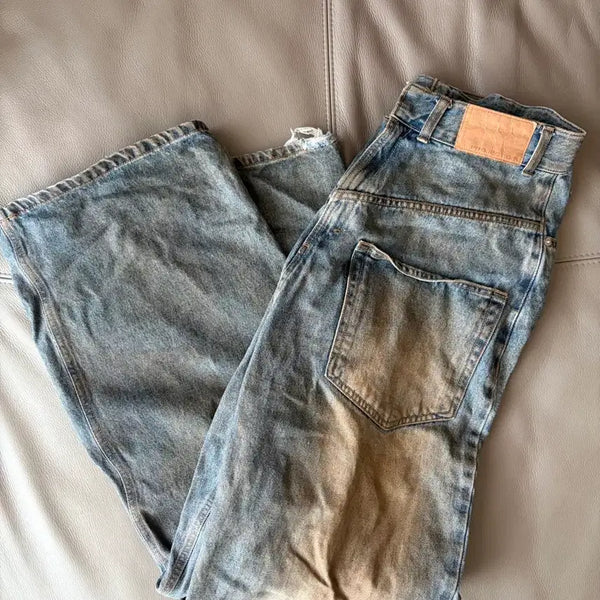 [BUNJANG] Project GR Coated Backward Denim Blue Size 2 / 프로젝트 GR 코티드 백워드 데님 블루 2사이즈