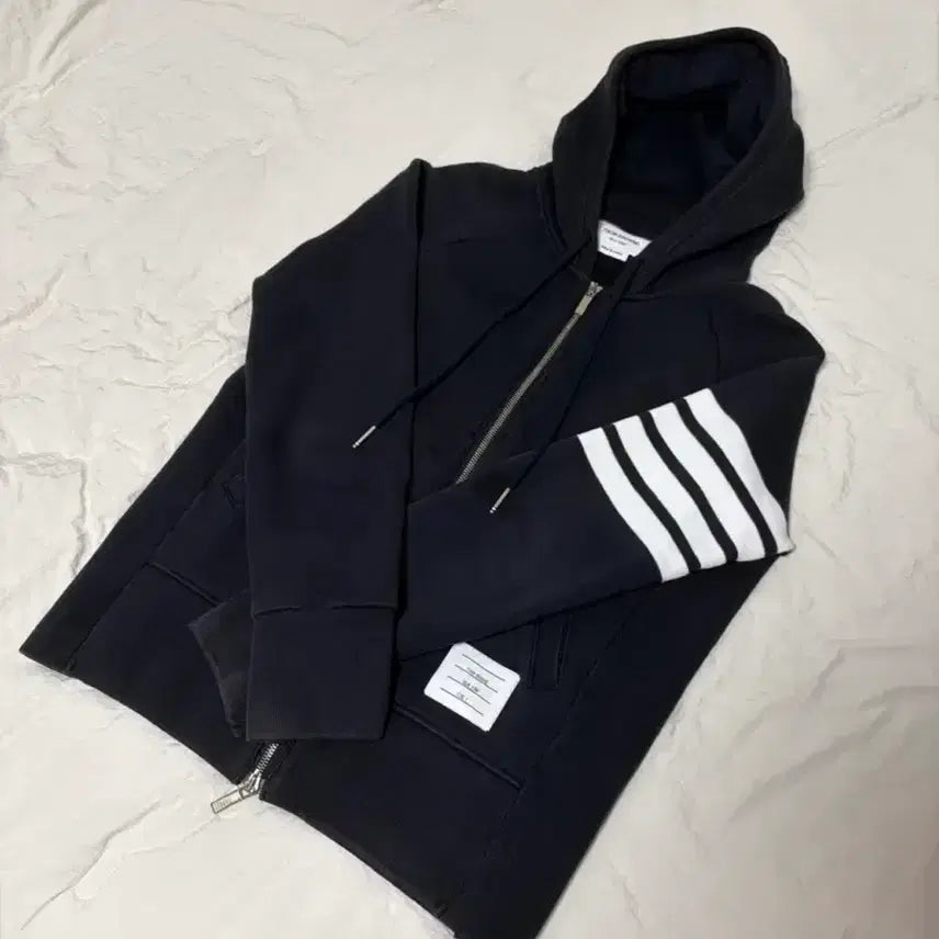 [BUNJANG] Thom Browne Hoodie Zip-Up / 톰브라운 후드집업 사이즈 교환 2~3