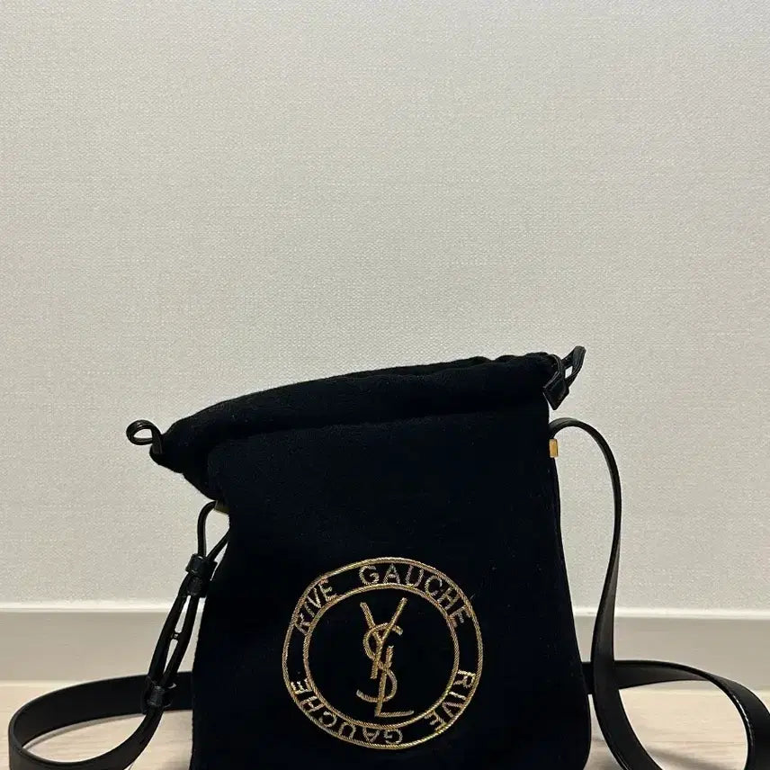 [BUNJANG] Saint Laurent Rive Gauche Bucket Bag Black / 생로랑 리브 고쉬 버킷백 블랙