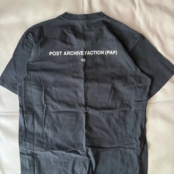 [BUNJANG] Post Archive Faction Seoul Short Sleeve T-Shirt M / 포스트 아카이브 팩션 서울 반팔 티셔츠 M