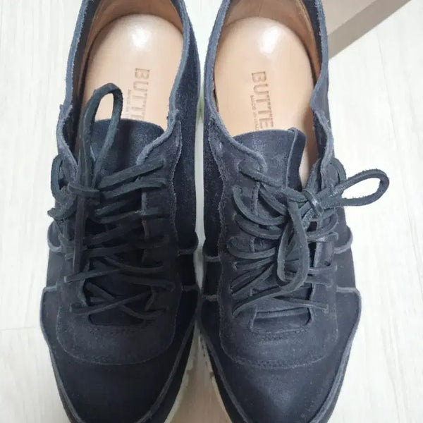 [BUNJANG] Buttero Carrera Suede Sneakers / 부테로 까레라 블랙 39