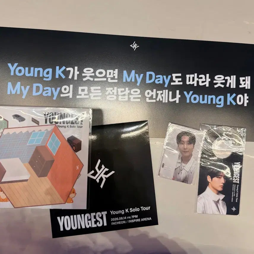 [BUNJANG] Young K Youngest First Concert Entrance Gift / 영케이 영기스트 첫콘 입장기프트