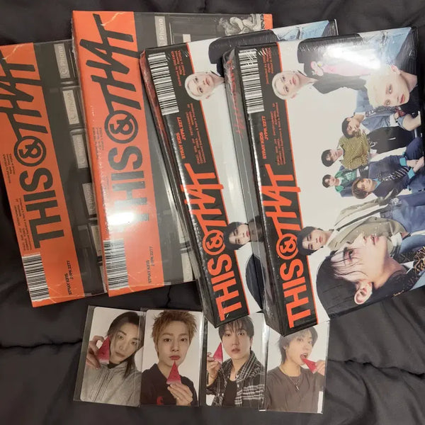 [BUNJANG] Stray Kids THIS & THAT Sealed Album + Fans POB Bundle Set / 스키즈 THIS & THAT 미개봉 앨범 + 팬즈 특전 양도