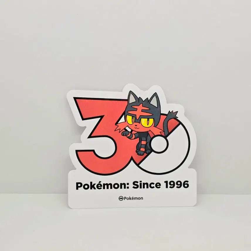 [BUNJANG] Meowth 30th Anniversary Sticker - Pokemon / 냐오불 30주년 스티커 포켓몬 포켓몬스터