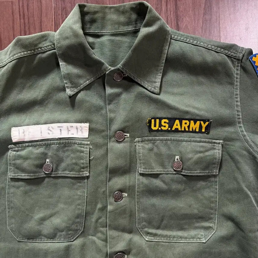 [BUNJANG] OG107 Early Model 13 Star White Stitch Field Jacket (Size 100-105) / (소장용) og107 S 극초기 13스타 화이트 스티치(100-105)