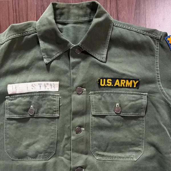 [BUNJANG] OG107 Early Model 13 Star White Stitch Field Jacket (Size 100-105) / (소장용) og107 S 극초기 13스타 화이트 스티치(100-105)