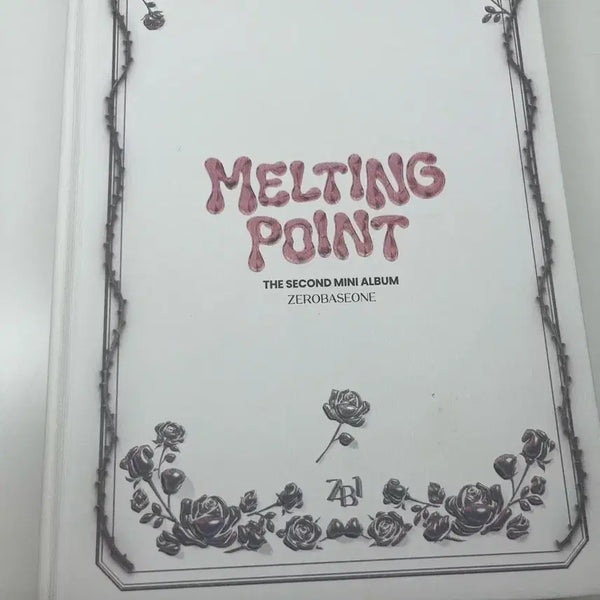 [BUNJANG] ZEROBASEONE Melting Point Album Unsealed / 제로베이스원 멜팅포인트 앨범 개봉