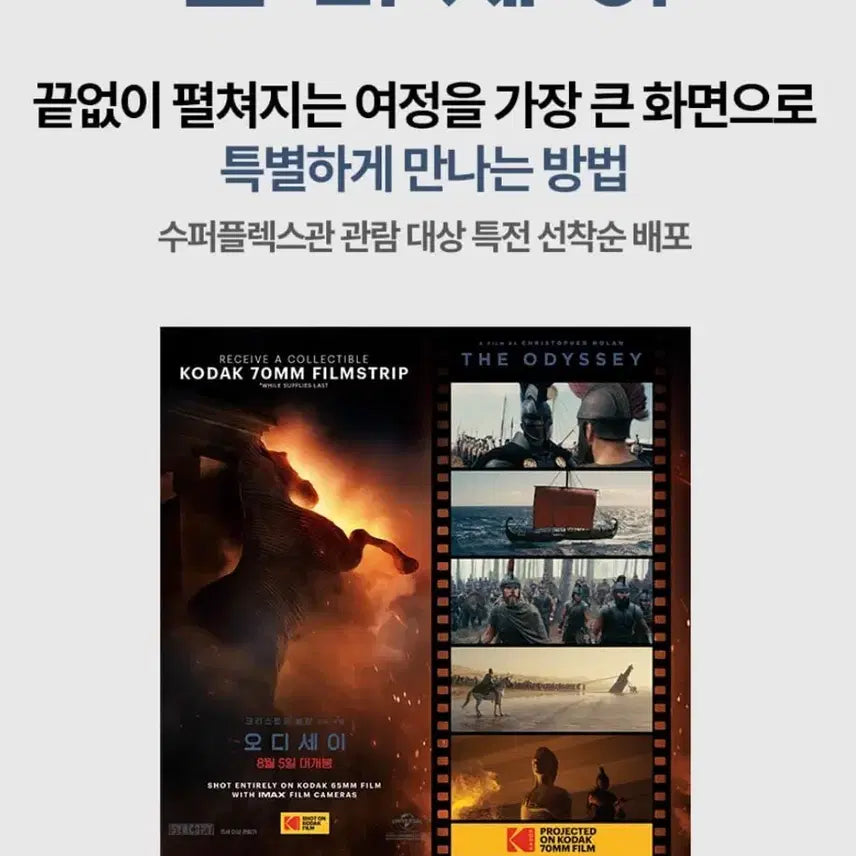 [BUNJANG] Odyssey 3rd Week Superplex Kodak Film Strip / 오디세이 3주차 수퍼플렉스 코닥 kodak 필름스트립 소장용