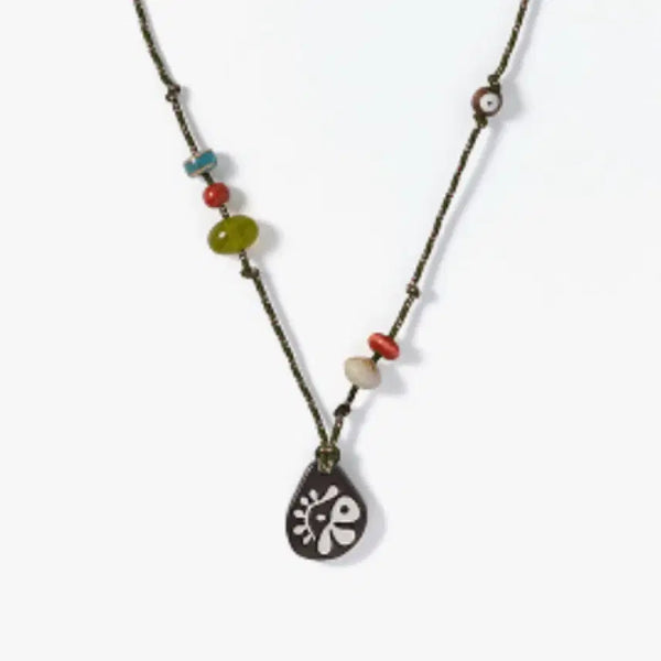 [BUNJANG] Cortice Rope Necklace Dark Brown / [미개봉] 코르티스 목걸이 ROPE