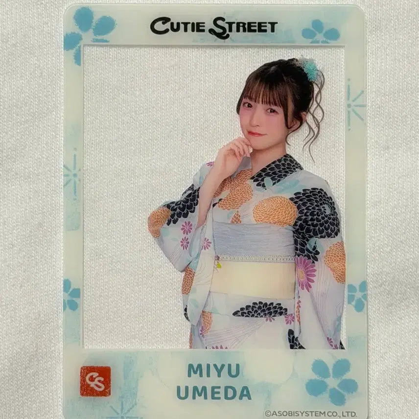 [BUNJANG] Queso Miyu Umeda Natsu Matsuri 2026 Clear Card / 큐스토 우메다 미유 클리어 카드 나츠 마츠리 2026
