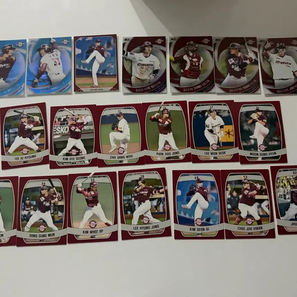 [BUNJANG] Kiwoom Heroes 2024-2025 KBO Photocard Set / 2024 2025 kbo 키움 히어로즈 포토카드 포카