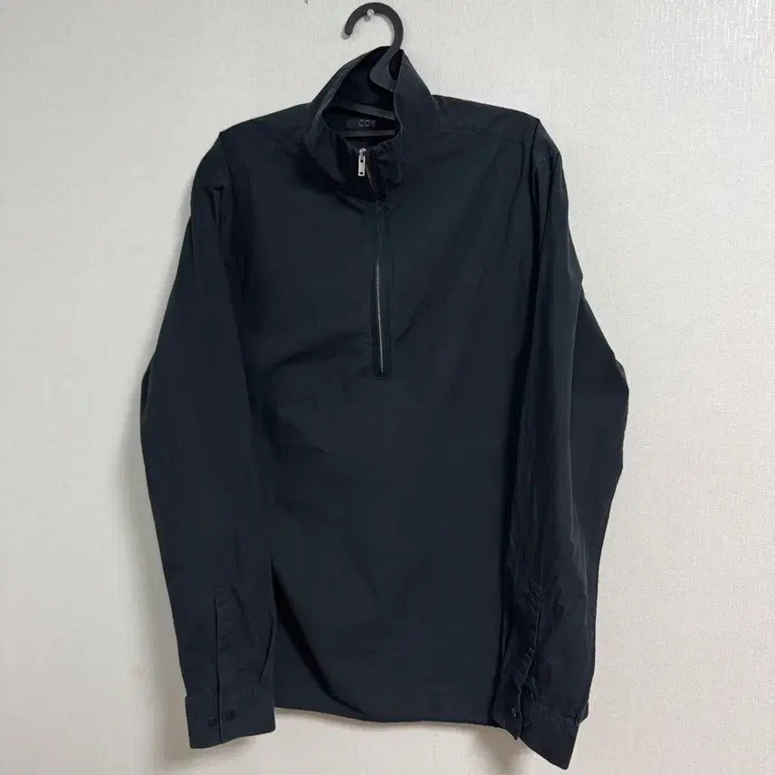 [BUNJANG] COS Men's Black Anorak Shirt L / COS 남성 아노락 셔츠 블랙 L