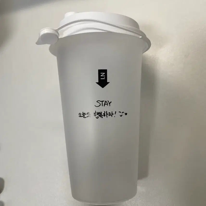 [BUNJANG] Stray Kids I.N Dystopian World Reusable Cup / 스키즈 팝업 아이엔 리유저블 컵