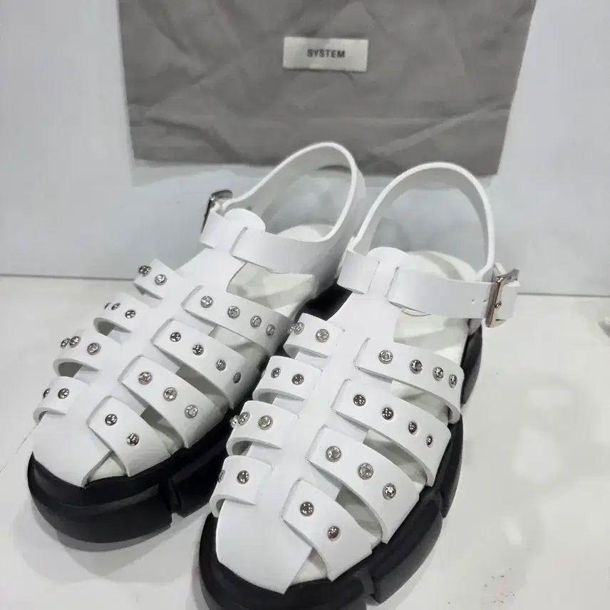 [BUNJANG] System Stud Platform Fisher Sandals / 시스템 스터드 플랫폼   피셔샌들 250