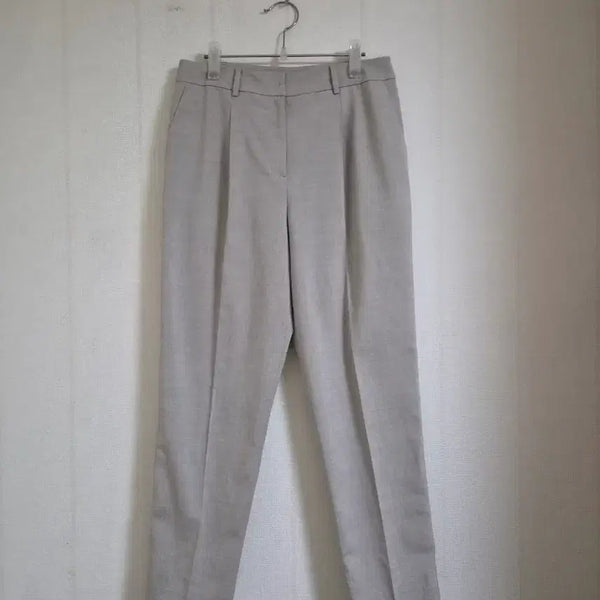 [BUNJANG] She's Miss Linen Blend One-Tuck Pants / 쉬즈미스 슬랙스(새상품)