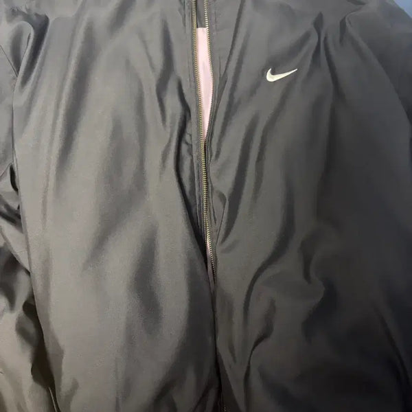 [BUNJANG] Nike NRG Solo Swoosh Satin Bomber Jacket / 나이키 NRG 솔로 스우시 사틴 봄버 L