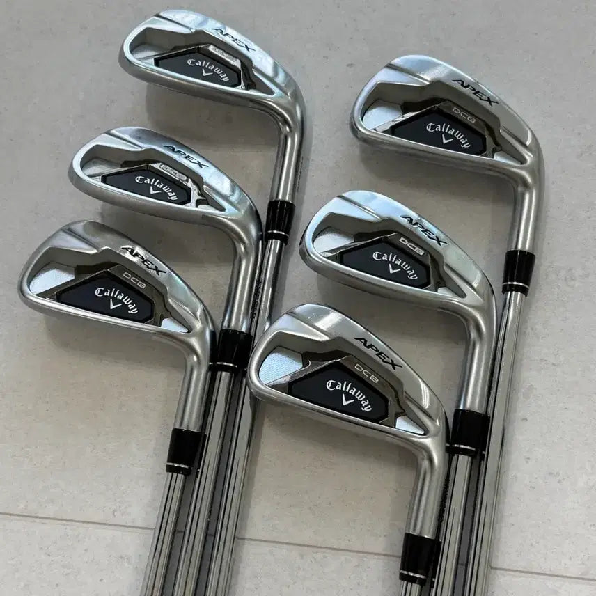 [BUNJANG] Callaway Apex 21 DCB Iron Set (5-P) - Dynamic Gold 105 S200 Shafts / 캘러웨이 APEX 21 DCB 아이언 세트 5-P 다골 105 s200