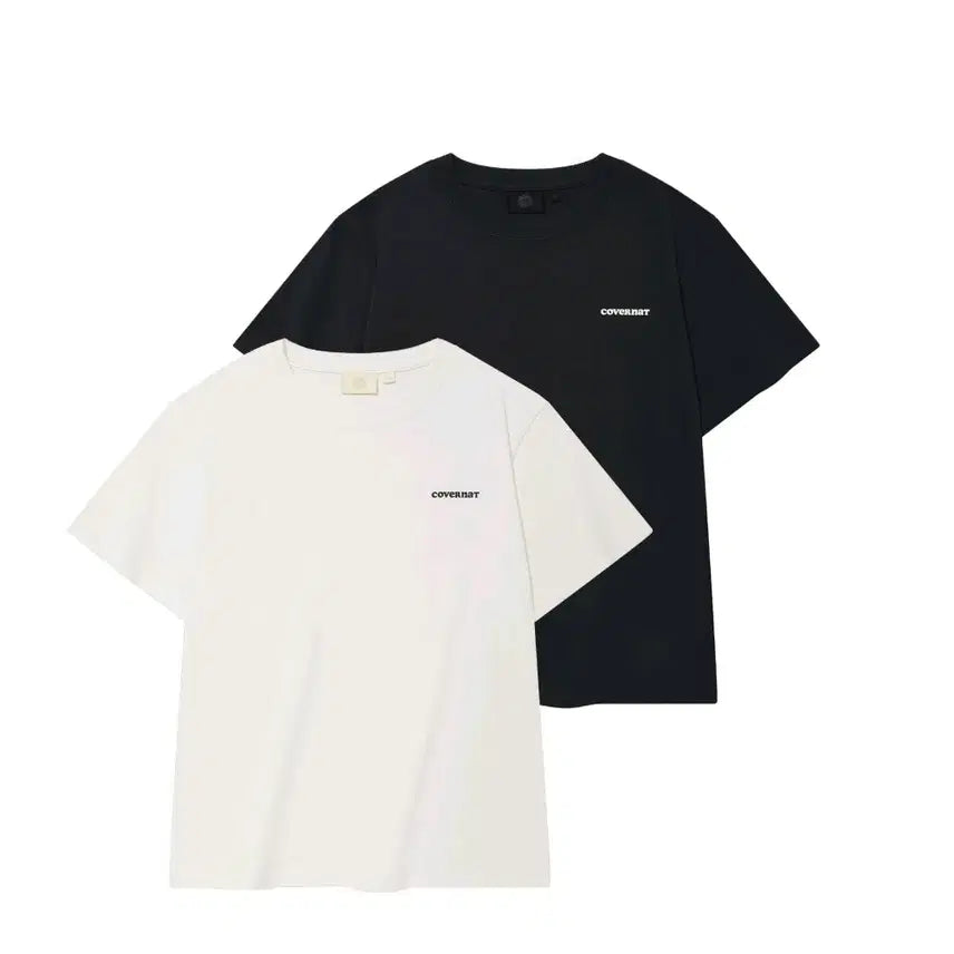 [BUNJANG] Covernat Women's Essential T-Shirt Navy WS / 새상품) 커버낫우먼 에센셜 티셔츠 네이비 WS
