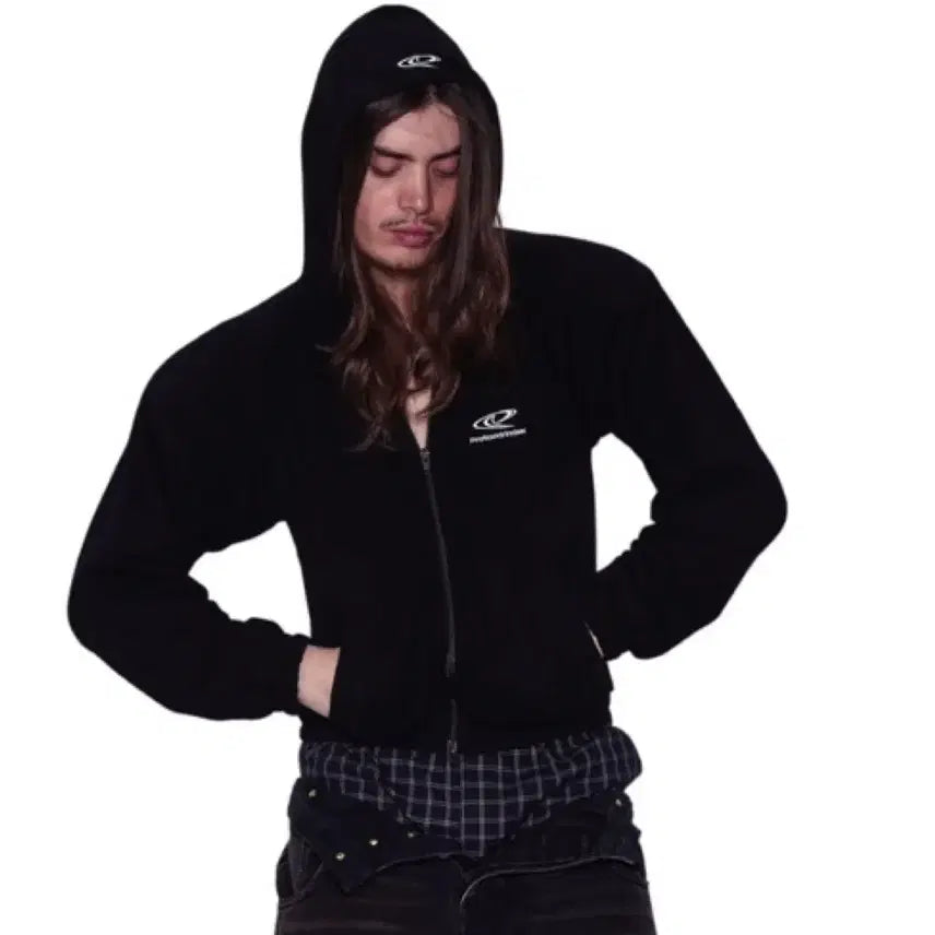[BUNJANG] Protocol Index Detachable Padded Hoodie Zip-up / 프로토콜 인덱스 탈부착 어깨패디드 후드집업