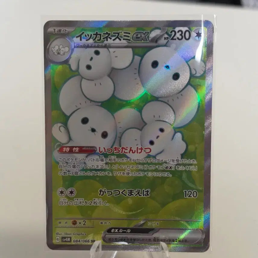 [BUNJANG] Pokemon Card "Family's" ex 084/066 SR Japanese Version / 포켓몬카드 파밀리쥐 ex 084/066 sr 일판