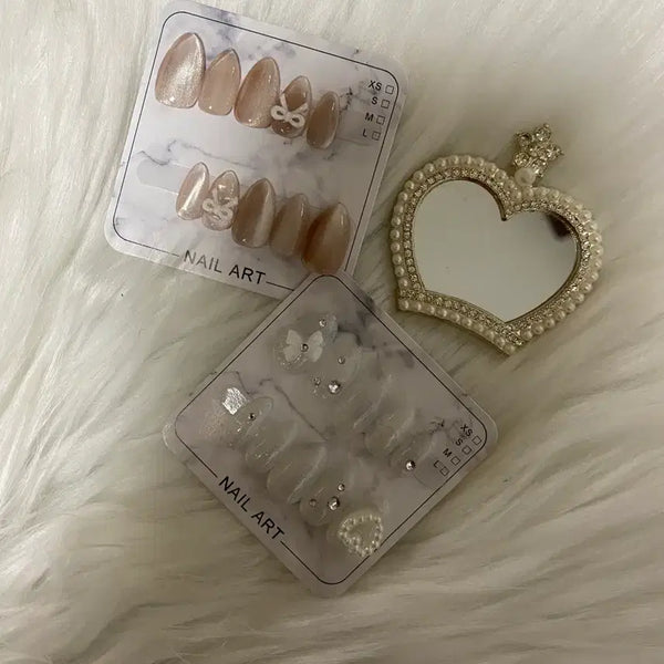 [BUNJANG] Handmade Nail Tips Set / 수제네일팁