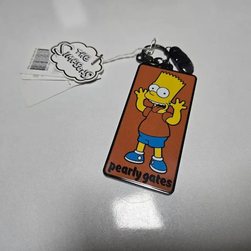 [BUNJANG] PARIGATES Bart Simpson Name Tag / (새상품) 파리게이츠 심슨 네임택